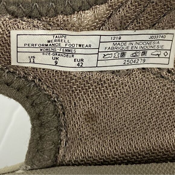 Merrell Siren II Women’s Outdoor Sandals Taupe Performance Shoes Size 11 - Picture 5 of 12